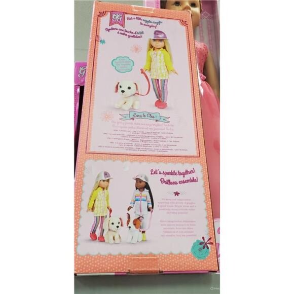 Glitter Girls Pet Set 14" Doll  Lora & Cleo: Articulated Fashion Doll with Blond - Picture 5 of 7